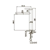 Смеситель для раковины Caprigo Don 53-023-NER черный