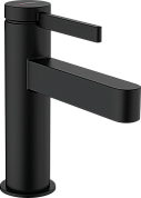 Смеситель для раковины Hansgrohe Finoris 76010670, матовый чёрный
