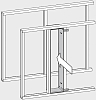 Встраиваемая монтажная рама Emco Asis module 2.0 9750 000 51 Хром