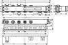 Скрытая часть для 3 потребителей Hansgrohe RainSelect 15311180