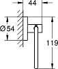 Держатель туалетной бумаги Grohe Essentials 40689BE1