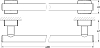 Полотенцедержатель FBS Esperado ESP 032 60 см