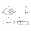 Кухонная мойка Ulgran Quartz Nora Nora 750-09 черный
