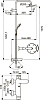 Душевая стойка Ideal Standard IdealRain Eco B1377AA, хром