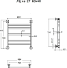 Полотенцесушитель водяной Тругор ЛЦ кв 27 60*40 #