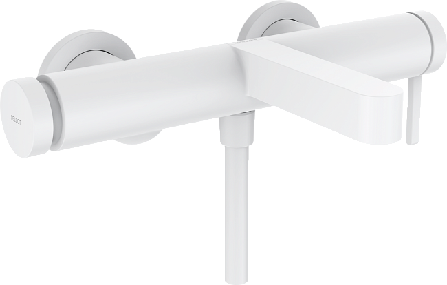 Смеситель для ванны с душем Hansgrohe Finoris 76420700, матовый белый