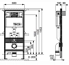 Инсталляция Tece с безободковым унитазом Am.Pm Sensation FlashClean C301700WH, сиденье микролифт, комплект 294085