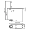 Смеситель для раковины WasserKRAFT Kammel 1803, хром