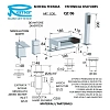 Смеситель для ванны с душем Remer Qubika Cascata QC06 хром