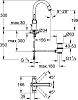 Смеситель Grohe Grandera 21107IG0 для раковины