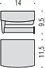 Держатель туалетной бумаги Colombo Design Land B2891.000