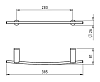 Полотенцедержатель Novaservis Novatorre 2 6226.0 хром