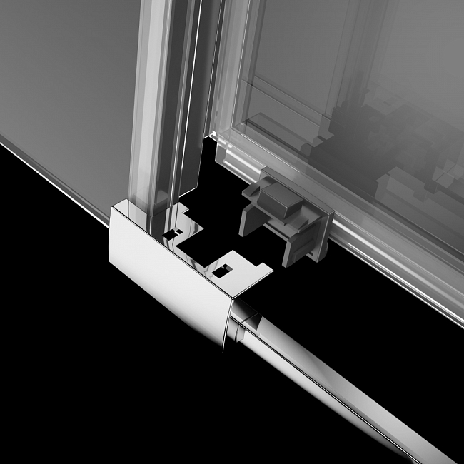Дверь для душевого уголка 100 см Radaway Idea KDD/R 100 387062-01-01R стекло прозрачное