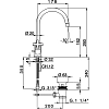 Смеситель для раковины Cisal Barcelona Quad BQ00152021 хром