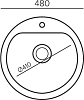 Кухонная мойка Polygran Quartzbond 688193 черный