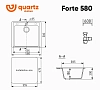 Кухонная мойка Ulgran Quartz Forte Forte 580-01 белый