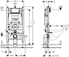 Инсталляция Geberit Duofix Sigma 12 Plattenbau 111.362.00.5 с унитазом Stworki Rotenburg WH52, гигиенический душ, крышка микролифт, клавиша черная глянцевая, 111.362.00.5/WH52/HFHS52030/115.770.DW.5