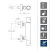 Смеситель для душа Ramon Soler Tzar 343401SOC золото