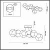 Потолочная люстра Odeon Light Bingo 4304/36CL