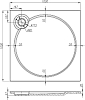 Поддон для душа Sturm Burg 100x100x5.6