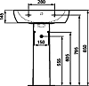 Раковина Ideal Standard Tempo T056401 60 см