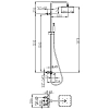 Душевая система Bossini Cosmo L10403.1.030 хром