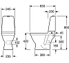 Напольный унитаз Gustavsberg Nautic GB111510201205, безободковый