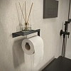 Держатель туалетной бумаги Decor Banyo SS 304 Black SS304 6023 04 04 черный