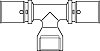 Тройник Oventrop Cofit P 16xRp1/2"x16