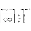 Инсталляция Geberit Duofix Delta UP100 458.124.11.1 для унитаза с белой кнопкой смыва