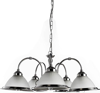 Подвесная люстра Arte Lamp American Diner A9366LM-5SS