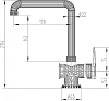 Смеситель Zorg Antic A 418 K SL для кухонной мойки