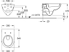 Подвесной унитаз Geberit Renova 203040000, белый
