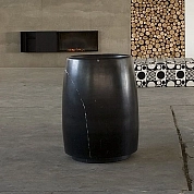 Раковина Antonio Lupi Barrel BARREL Nero/cr Marquinia/cr белый