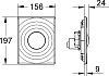 Кнопка смыва Grohe Surf 38574P00