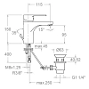 Смеситель для раковины Ramon Soler Rs-Q 930102VA1167 хром