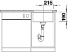 Кухонная мойка Blanco Subline 400-U 523428 шампань