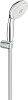 Комплект для ванной Смеситель Grohe BauClassic 23162000 для раковины + Смеситель Grohe BauClassic 32865000 для ванны с душем + Душевой гарнитур Grohe