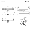 Душевой трап AM.PM MasterFlow 90 W01SC-U11-090-04SB хром