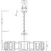 Подвесная люстра Maytoni Bowi H009PL-08G