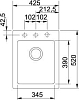 Кухонная мойка 42 см Franke Maris MRG 610-42 3,5" 114.0313.265, миндаль