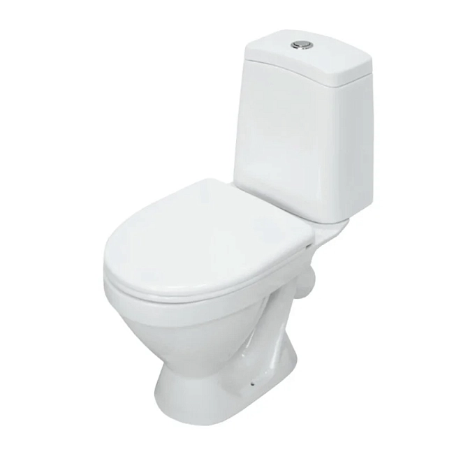 Унитаз-компакт Sanita Лада WC.CC/Lada/1-P/WHT.G/S1, крышка стандарт, цвет белый