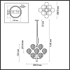 Подвесная люстра Odeon Light Verasa 4982/12