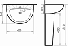 Тумба с раковиной Roca Ona 80 зеленый матовый, 2 ящика A857630513