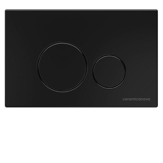 Комплект унитаз с инсталляцией Ceramica Nova Metropol CN4002_1001B_1000 с сиденьем микролифт и черной матовой клавишей смыва