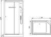 Душевая кабина Orans EW-115R