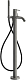 Напольный смеситель для ванны Gessi 316 54028#239, steel brushed
