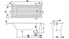 Акриловая ванна Villeroy & Boch Targa Plus 170х70 UBA177NES2V01 белый