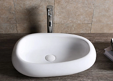 Раковина накладная Cerutti Spa CR7041B белый