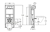 Инсталляционная система Roca Duplo WC Freestanding 890090700 для унитаза
